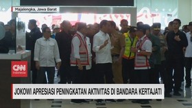 VIDEO: Jokowi Apresiasi Peningkatan Aktivitas di Bandara Kertajati