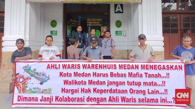 Keluarga ahli waris Gedung Warenhuis menggugat Wali Kota Medan Bobby Nasution sebesar Rp1 triliun ke Pengadilan Negeri Medan atas dugaan perbuatan melawan hukum