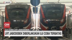 VIDEO: LRT Jabodebek Diberlakukan Uji Coba Terbatas