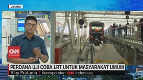 VIDEO: Perdana Uji Coba LRT Untuk Masyarakat Umum
