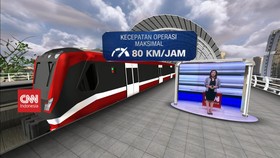 VIDEO: Melihat Lebih Dekat LRT Jabodebek Buatan Indonesia