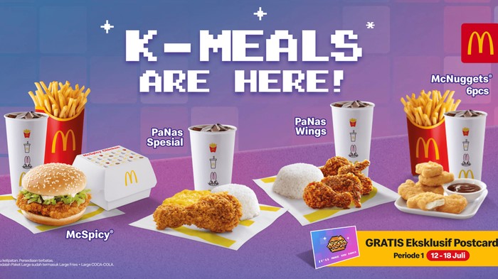 Menu McDonald's x NewJeans