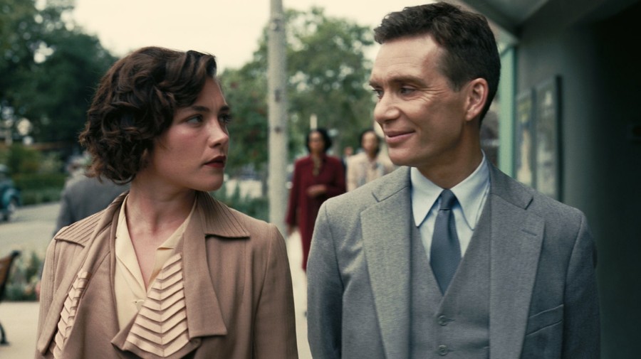 Cuplikan adegan di film Oppenheimer.