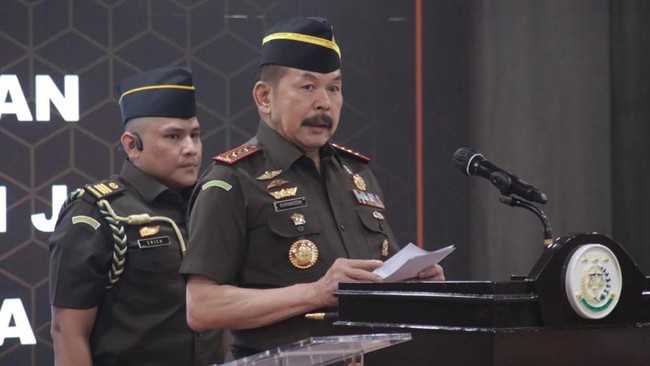 Jaksa Agung ST Burhanuddin menegaskan Kejaksaan merupakan simbol kedaulatan penuntutan.