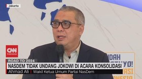 VIDEO: Nasdem Tidak Undang Jokowi di Acara Konsolidasi