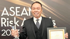 Dirut Jasa Raharja Raih Penghargaan di ASEAN Risk Awards 2023