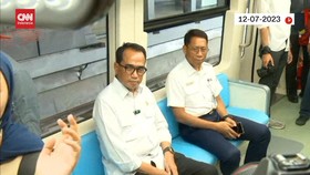 VIDEO: Komentar Menhub Usai Jajal Uji Coba Perdana LRT Jabodebek
