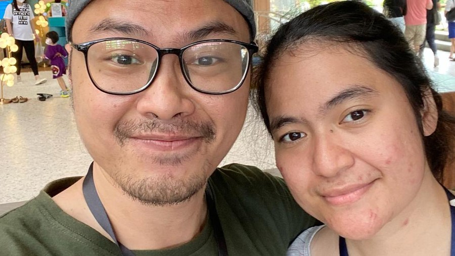 Tryan eks Vierra dan calon istrinya