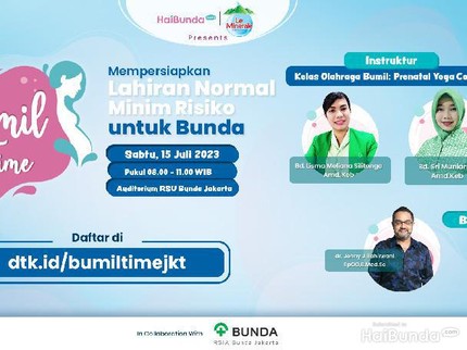 Bumil Time! Yuk Ikutan Talkshow dan Prenatal Yoga, Gratis & Berhadiah Logam Mulia