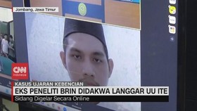VIDEO: Eks Peneliti BRIN Didakwa Langgar UU ITE