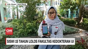 VIDEO: Kisah Siswi Berprestasi Diumur 15 Tahun Lulus di FK UI