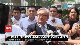 VIDEO: Maqdir Antarkan Uang Rp 27 M Kasus Korupsi BTS Kominfo