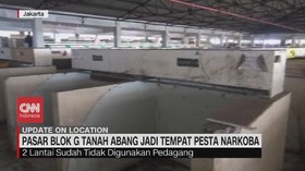 VIDEO: Pasar Blok G Tanah Abang Jadi Tempat Pesta Narkoba