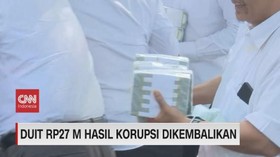 VIDEO: Duit Rp.27 M Hasil Korupsi Dikembalikan