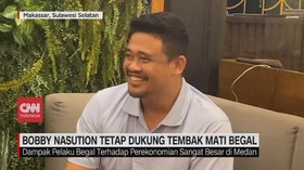 VIDEO: Bobby Nasution tetap Dukung Tembak Mati Begal