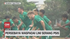 VIDEO: Persebaya Waspadai Lini Serang PSIS