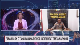 VIDEO: Pasar Blok G Tanah Abang Diduga Jadi Tempat Pesta Narkoba