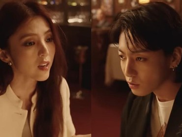 Teaser MV 'Seven', Jungkook Tertunduk Lemas Depan Han So Hee