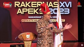 VIDEO: Pidato Di Rakernas Apeksi, Anies: Kenapa IKN sering ditanyakan?