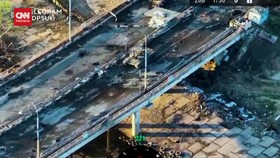 VIDEO: Momen Drone Ukraina Serang Tank Rusia Di Kherson