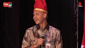 VIDEO: Satu Kata Ganjar untuk Prabowo-Anies: Senior dan Teman