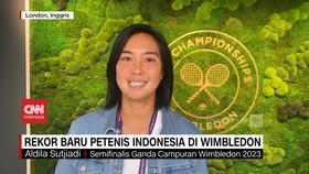 VIDEO: Aldila Sutjiadi, Rekor Baru Petenis Indonesia di Wimbledon