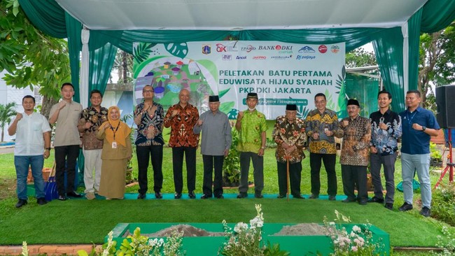 Bank DKI mendukung pengembangan eduwisata hijau syariah untuk mengembangkan ekonomi ramah lingkungan yang berbasis pada prinsip-prinsip syariah.