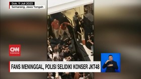 VIDEO: Fans Meninggal, Polisi Selidiki Konser JKT48