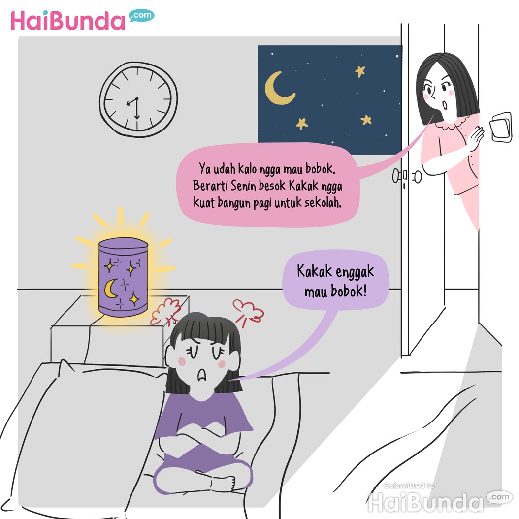 Komik Bunda: Kesabaranku Setipis Tisu..
