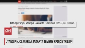 VIDEO: Utang Pinjol Warga Jakarta Tembus Rp.10,35 Triliun