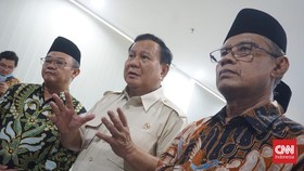 Prabowo Temui Ketua Umum PP Muhammadiyah di Yogya