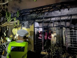 Rumah Warga Denpasar Ludes Terbakar, Kerugian Rp 200 Juta