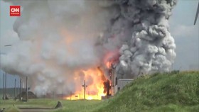 VIDEO: Mesin Roket Jepang Meledak saat Proses Uji Coba