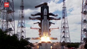 VIDEO: Detik-detik Roket Chandrayaan-3 India Sukses Meluncur