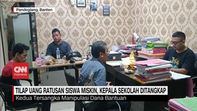 VIDEO: Tilap Uang Ratusan Siswa Miskin, Kepala Sekolah Ditangkap