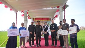 Mentan SYL Canangkan Gerakan Pengamanan Produksi Padi di Klaten