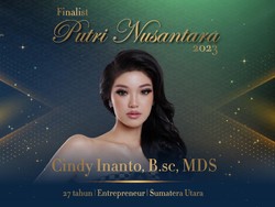 Cindy Inanto Jadi Lebih Percaya Diri Saat Ikut Putri Nusantara 2023