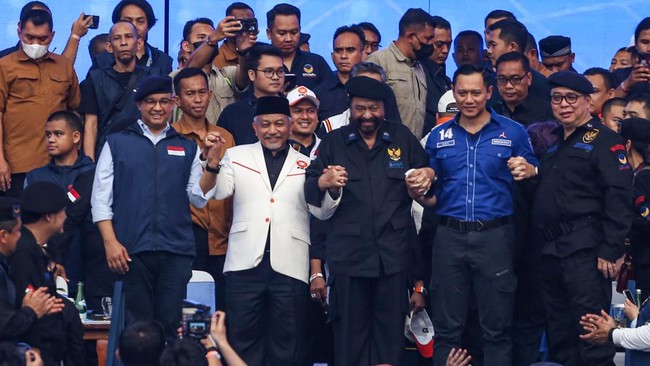 Koalisi Perubahan untuk Persatuan layu sebelum berkembang karena terjadi tarik-menarik kepentingan dalam memperebutkan posisi cawapres.