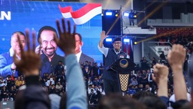 Isi Doa Anies Baswedan di Hadapan Ribuan Kader NasDem di GBK
