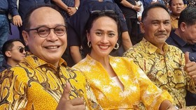 Petinggi Partai Golkar Hadir Apel Siaga Perubahan di GBK