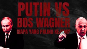 INFOGRAFIS: Putin vs Bos Wagner, Siapa yang Paling Mengerikan?
