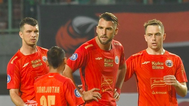 Persija Jakarta berhasil menang telak atas Bhayangkara FC pada pertandingan lanjutan Liga 1 2023/2024 di Stadion Patriot, Bekasi, Minggu (16/7) malam.
