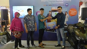 BRI Tebar Hadiah Undian Program DUBU di Pasar Tanah Abang
