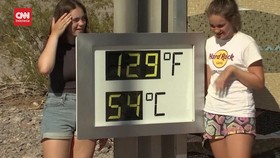VIDEO: Suhu Panas Ekstrem di California Tercatat 54 Derajat Celcius