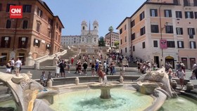 VIDEO: Gelombang Panas 48 Derajat Celsius 'Panggang' Italia