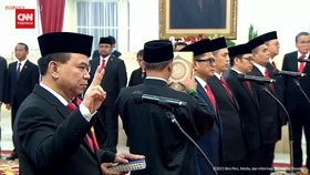 VIDEO: Jokowi Lantik Budi Arie Jadi Menkominfo