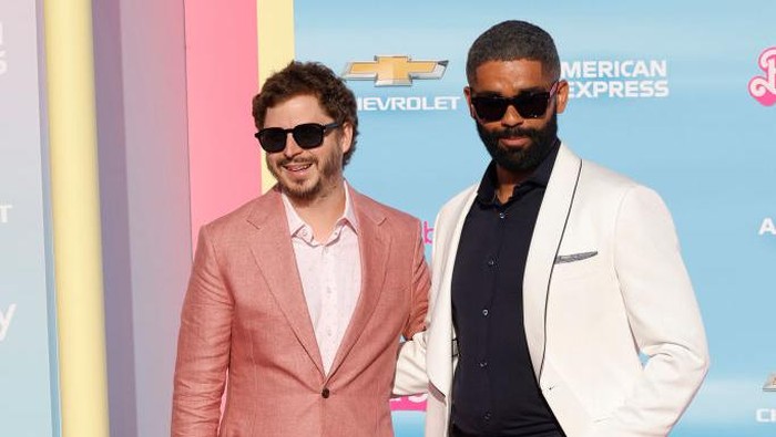 LOS ANGELES, CALIFORNIA - JULY 09: Michael Cera, Kingsley Ben-Adir attend the World Premiere of 