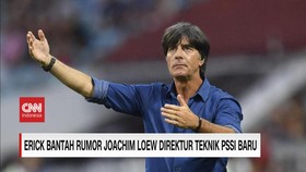 VIDEO: Erick Bantah Rumor Joachim Loew Direktur Teknik PSSI Baru