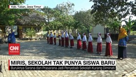 VIDEO: Miris, Sekolah Tak Punya Siswa Baru