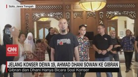 VIDEO: Jelang Konser Dewa 19, Ahmad Dhani Sowan ke Gibran